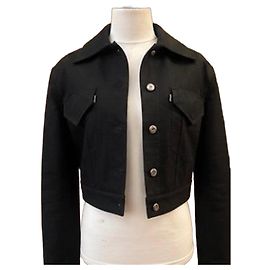 Carven 2014 Archive Floral Appliqué Cropped Jacket