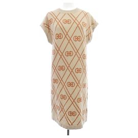 Hermès Vestido de cachemira Hermes Round H