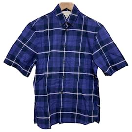 Camicia a maniche corte a quadri Acne Studios