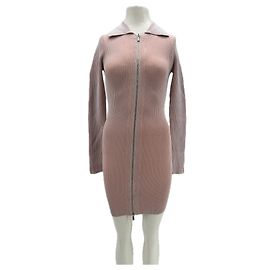 Autre Marque Robe rose PARIS GEORGIA en viscose à fermeture