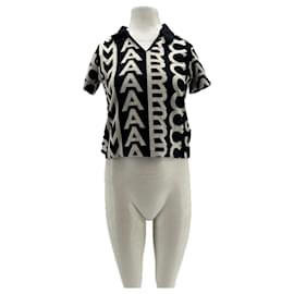 Top estampado Marc Jacobs de algodón negro XS