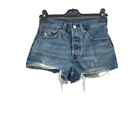 Shorts vaqueros Levi's azules de algodón talla 26