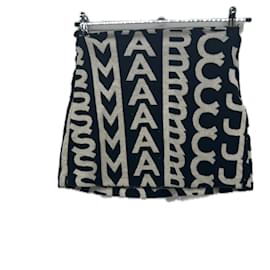 Falda estampada Marc Jacobs de algodón negra XS