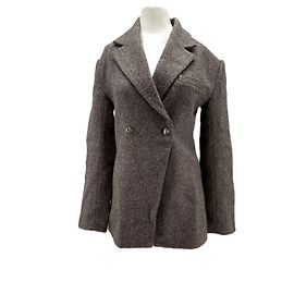Autre Marque Blazer HENNE de lana marrón