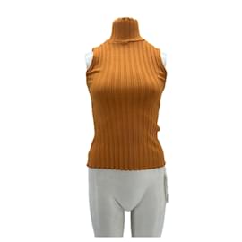 Simon Miller Top in Orange aus Polyester XS