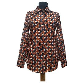 Autre Marque KAOS JEANS Camicia con stampa geometrica