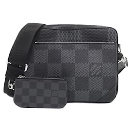 Borsa a tracolla Louis Vuitton Damier Graphite 3D Trio