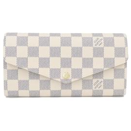 Louis Vuitton Damier Azur Portefeuille Sarah N63208 Wallet