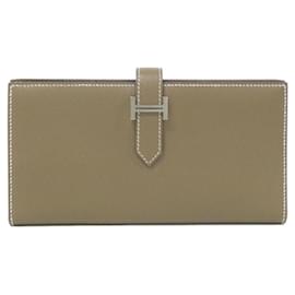 Cartera larga Hermès Bearn Soufflé