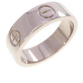 Cartier Love Band Ring aus Weißgold