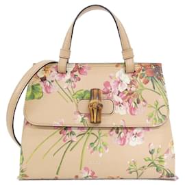 Borsa in pelle rosa Gucci