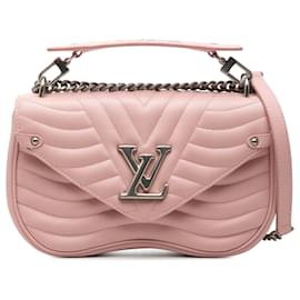 Borsa Louis Vuitton Pink New Wave Chain Bag MM