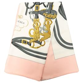 Sciarpa in seta Hermès Pink Brides de Gala 90