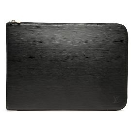 Pochette Jour GM in pelle Epi nera Louis Vuitton