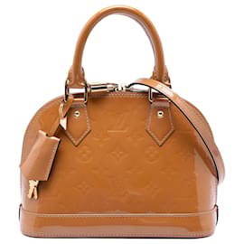 Louis Vuitton Alma BB in Monogram Vernis marrone