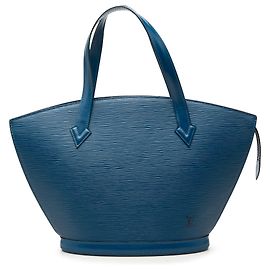 Louis Vuitton Blue Epi Saint Jacques PM Short Strap