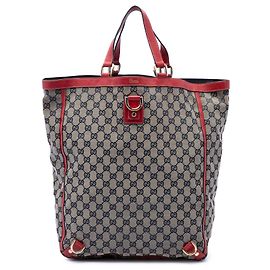 Gucci Abbey Tote aus beigem GG Canvas