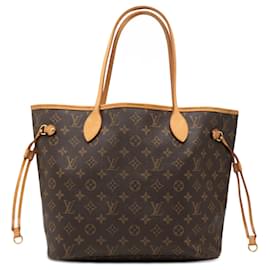 Louis Vuitton Marrone Monogram Neverfull MM