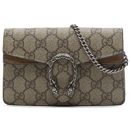 Gucci Beige Mini GG Supreme Dionysus Crossbody