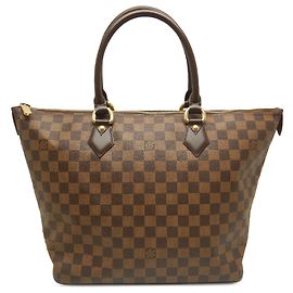 Louis Vuitton Brown Damier Ebene Saleya MM