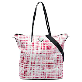 Bolsa Prada Red Tessuto Stampato