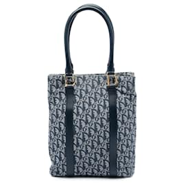 Tote in tela Diorissimo Trotter blu Dior