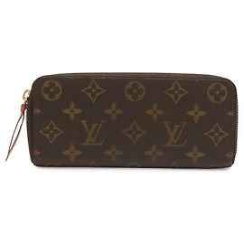 Portefeuille long rond Louis Vuitton Monogram Portefeuille Clemence