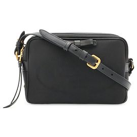 Borsa a tracolla in jacquard Prada