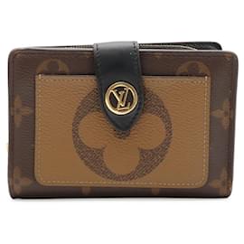 Louis Vuitton Monogram Reverse Juliette Bi-fold Portemonnaie