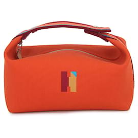 Pochette Kara Hermes in tela Feu - Hermès