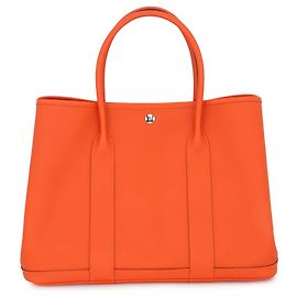 Hermès Borsa Tote Hermes Garden PM in Feu