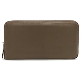 Hermes Azap Long Wallet in Etoupe Gray - Hermès