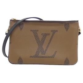Borsa a tracolla Pochette Double Zip Monogram Giant Louis Vuitton