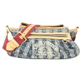 Louis Vuitton Monogram Denim Schultertasche