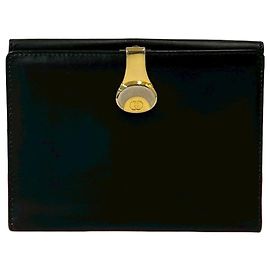 Carteira Bifold de couro Gucci