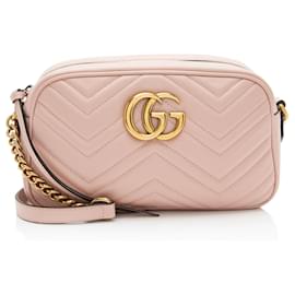 Borsa Camera Piccola Gucci Matelasse Leather GG Marmont