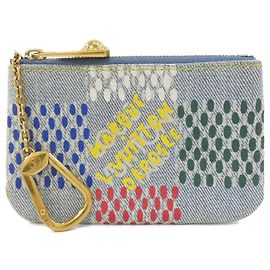 Monedero Louis Vuitton LV BIRDS Damier Denim