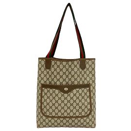 Gucci GG Leder-Tote-Bag