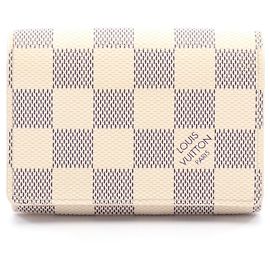 Tarjetero Louis Vuitton Envelope Cartes de Visite Damier Azur
