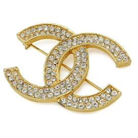 Spilla Chanel Coco Mark con strass