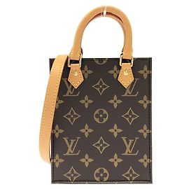 Bolsa de Ombro Louis Vuitton Petit Sac Plat Monogram
