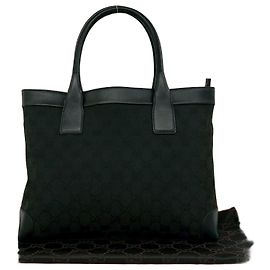 Gucci GG Canvas Leder Handtasche