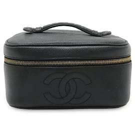 Beauty case in pelle caviar Chanel