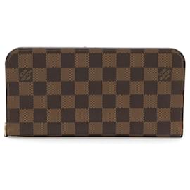Portafoglio Louis Vuitton Portefeuille Insolite Damier lungo