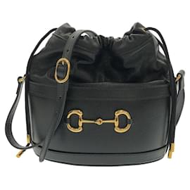 Borsa a tracolla in pelle Gucci Horsebit 1955