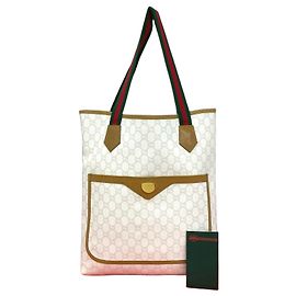 Borsa Tote Gucci in pelle e PVC