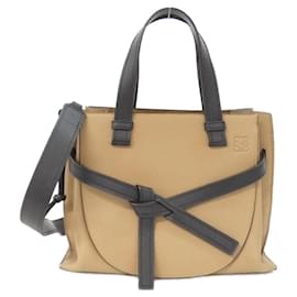 Piccola borsa a mano Loewe Gate in pelle di vitello