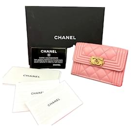 Portafoglio Trifold Chanel Boy Chanel