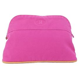 Hermes Bolide MM Canvas Pouch - Hermès