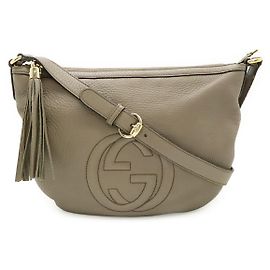 Bolso de hombro de cuero Gucci Soho